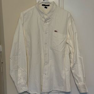 Pi Kappa Alpha PIKE Men's Cream Button Down Shirt